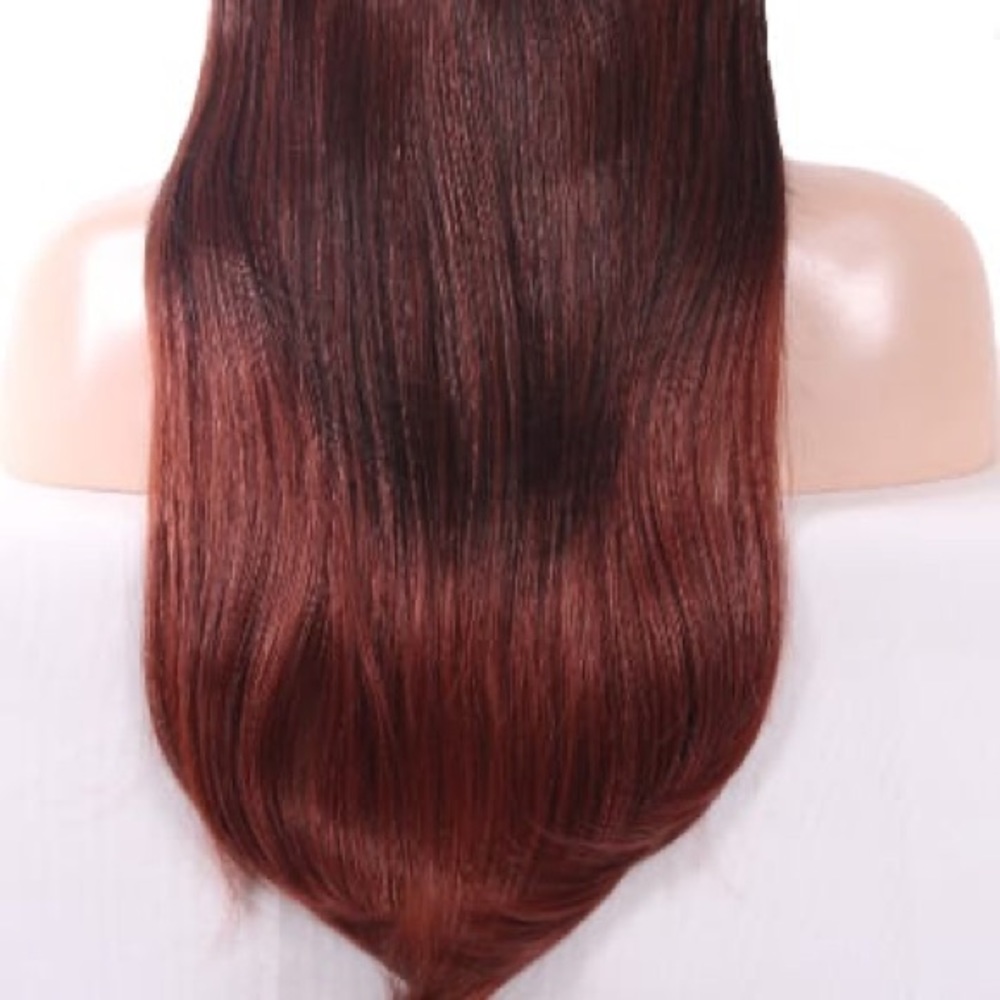 NEW! Fabulength Cherry Cola Ready to Wear Hair - 2 Halos